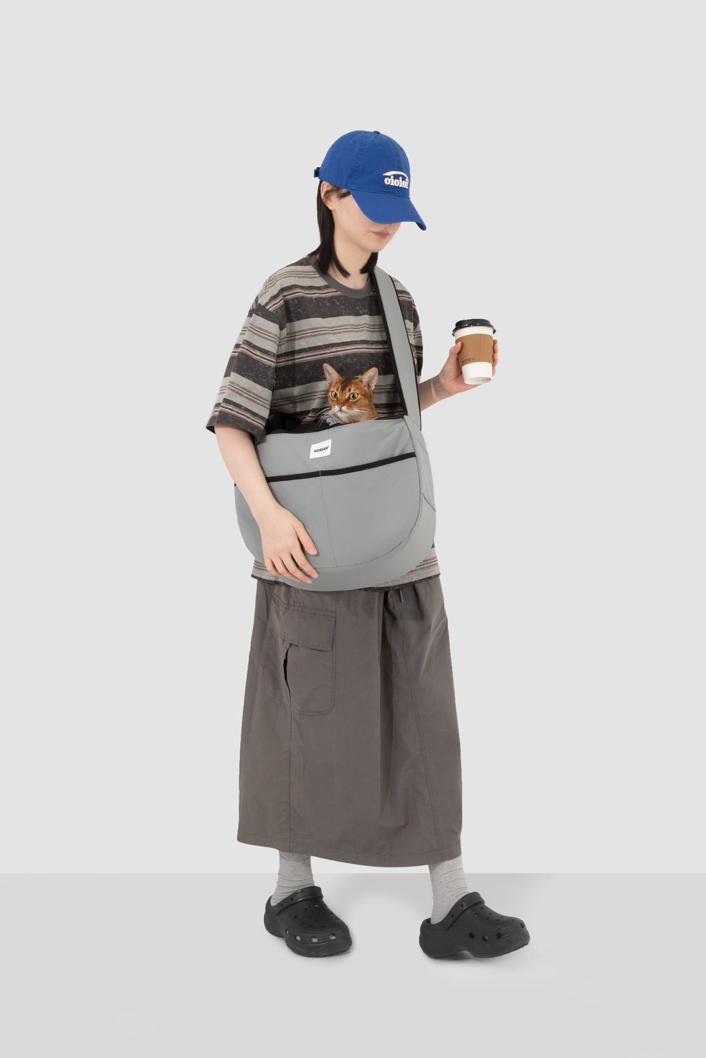 Mountain Style Pet Tote Crossbody Bag