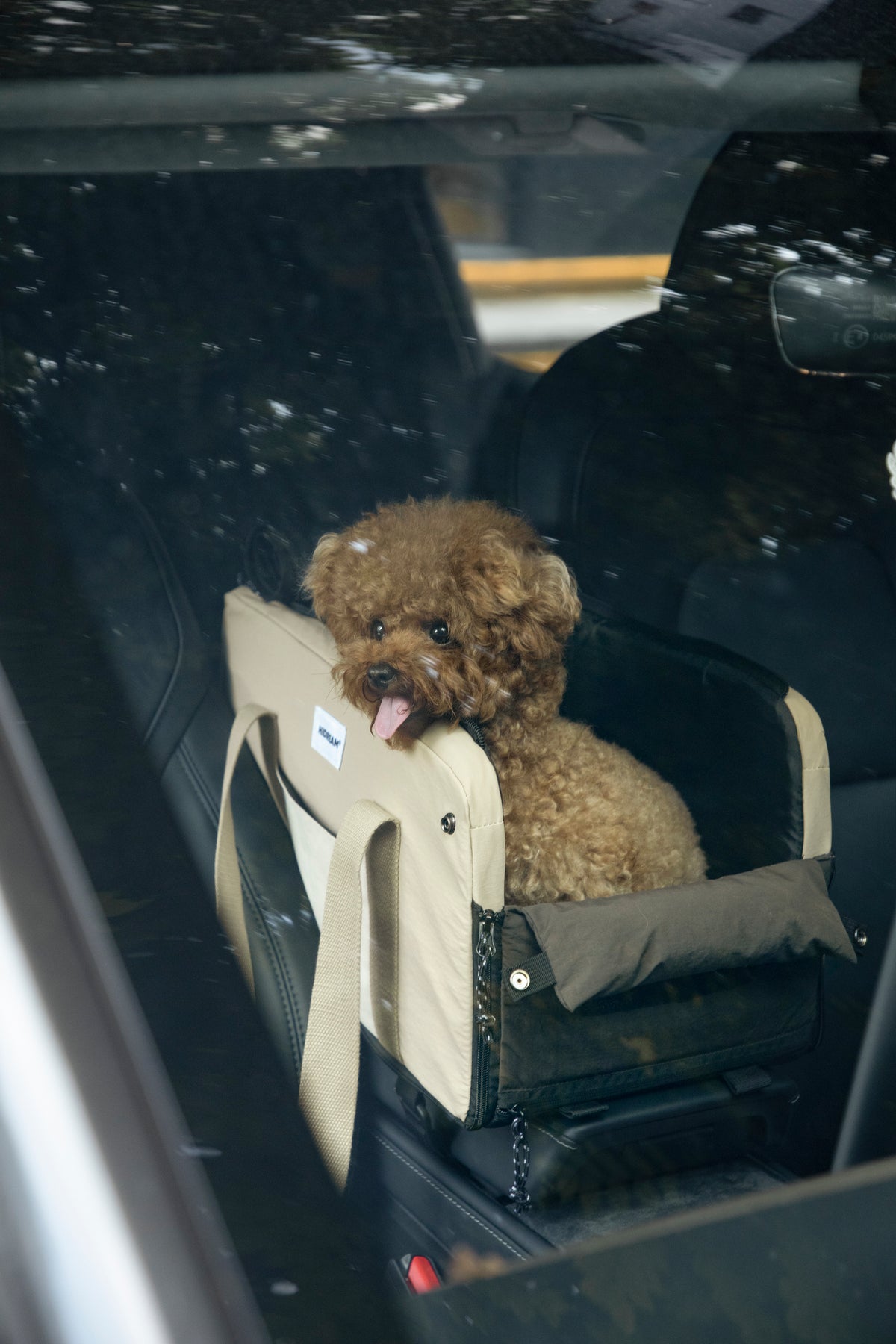 Pet Armrest Console Car Bag