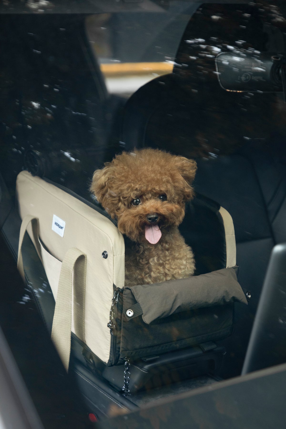 Pet Armrest Console Car Bag
