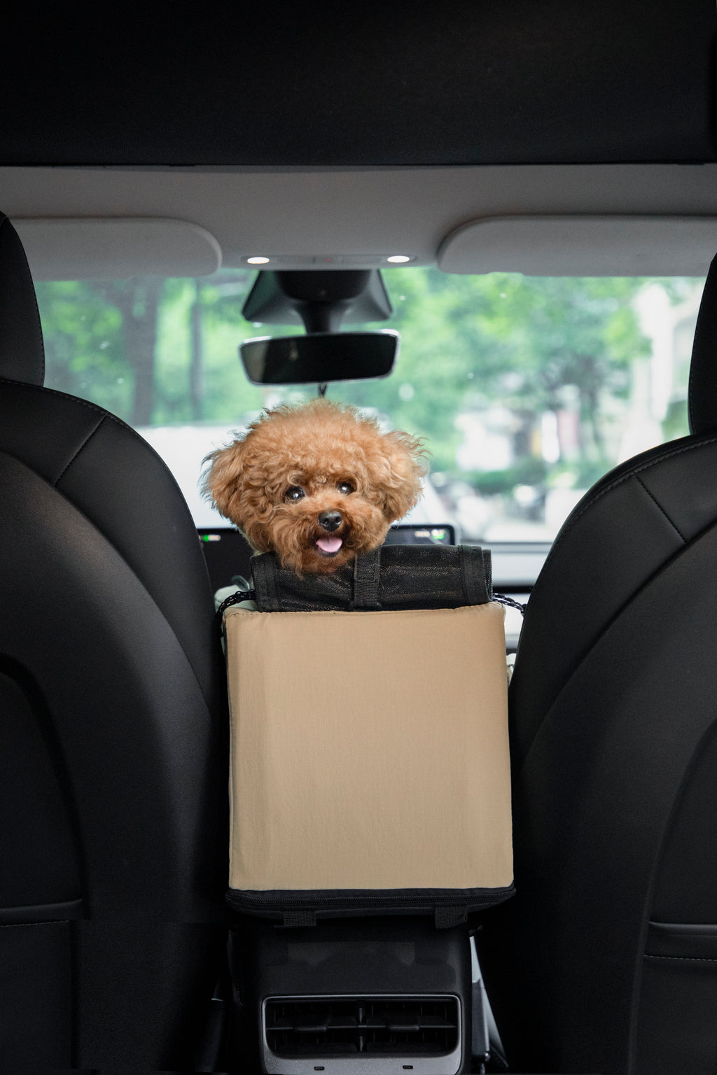 Pet Armrest Console Car Bag