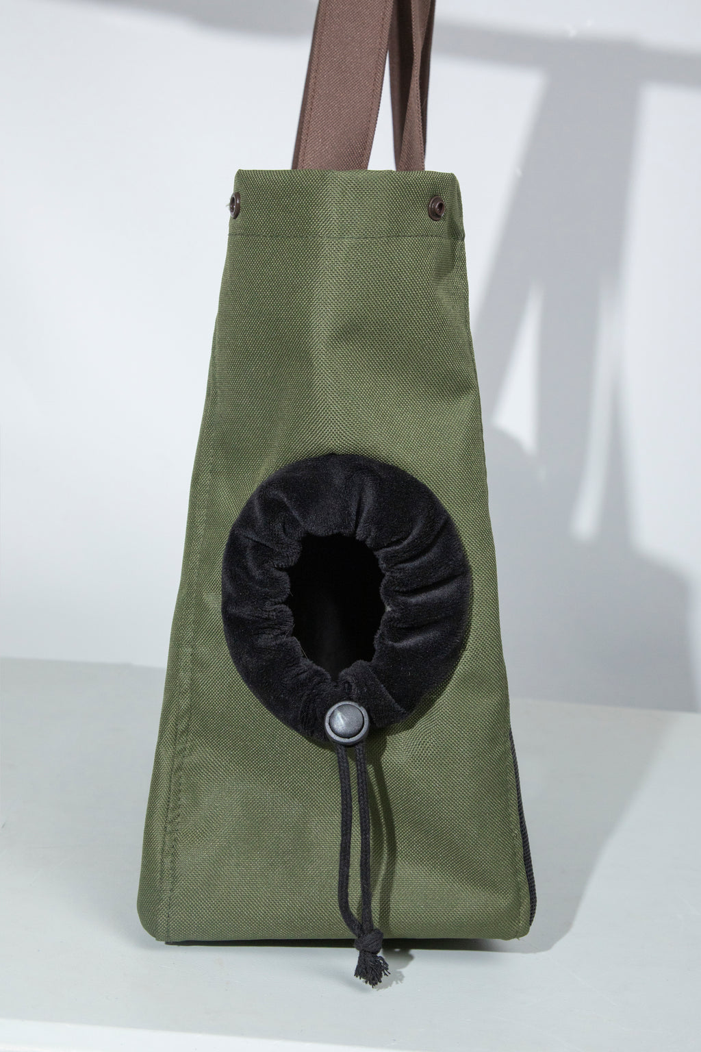 Color-Blocking Shoulder Pet Travel Bag