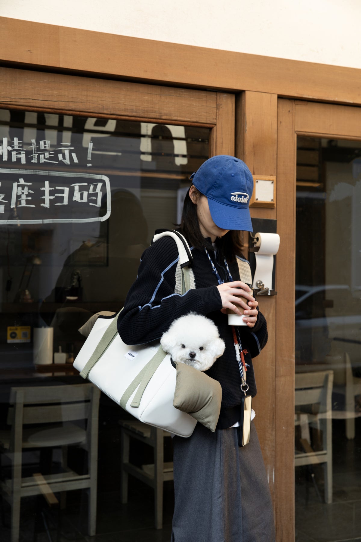 Walking Pet Shoulder Bag