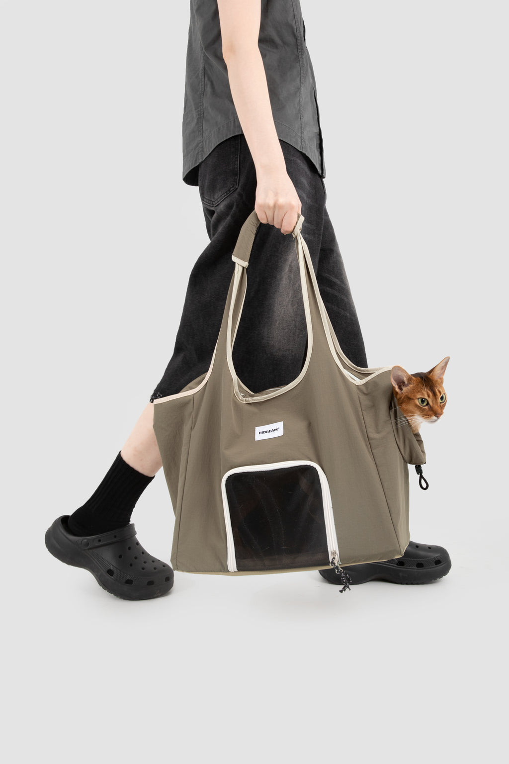 Walking Pet Nylon Shoulder Bag
