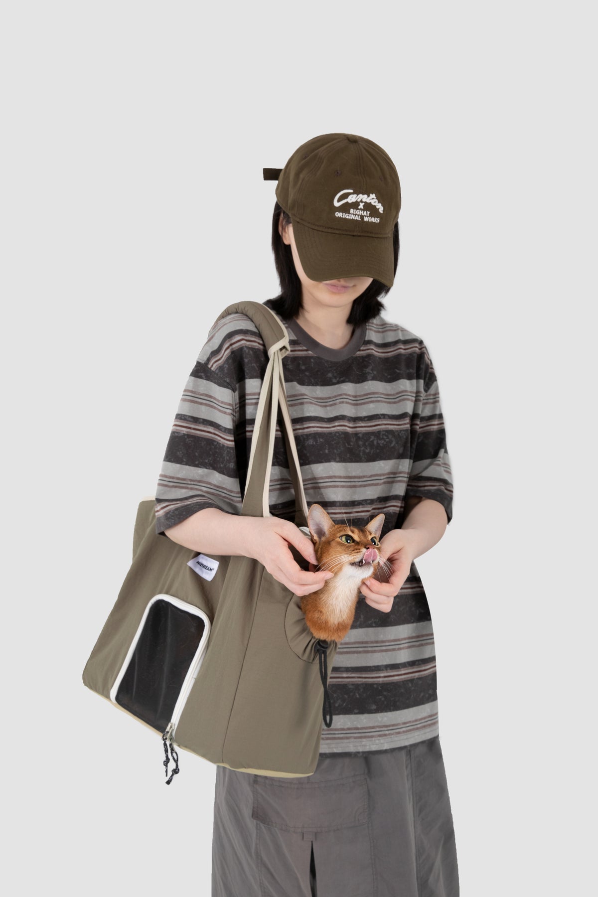 Walking Pet Nylon Shoulder Bag