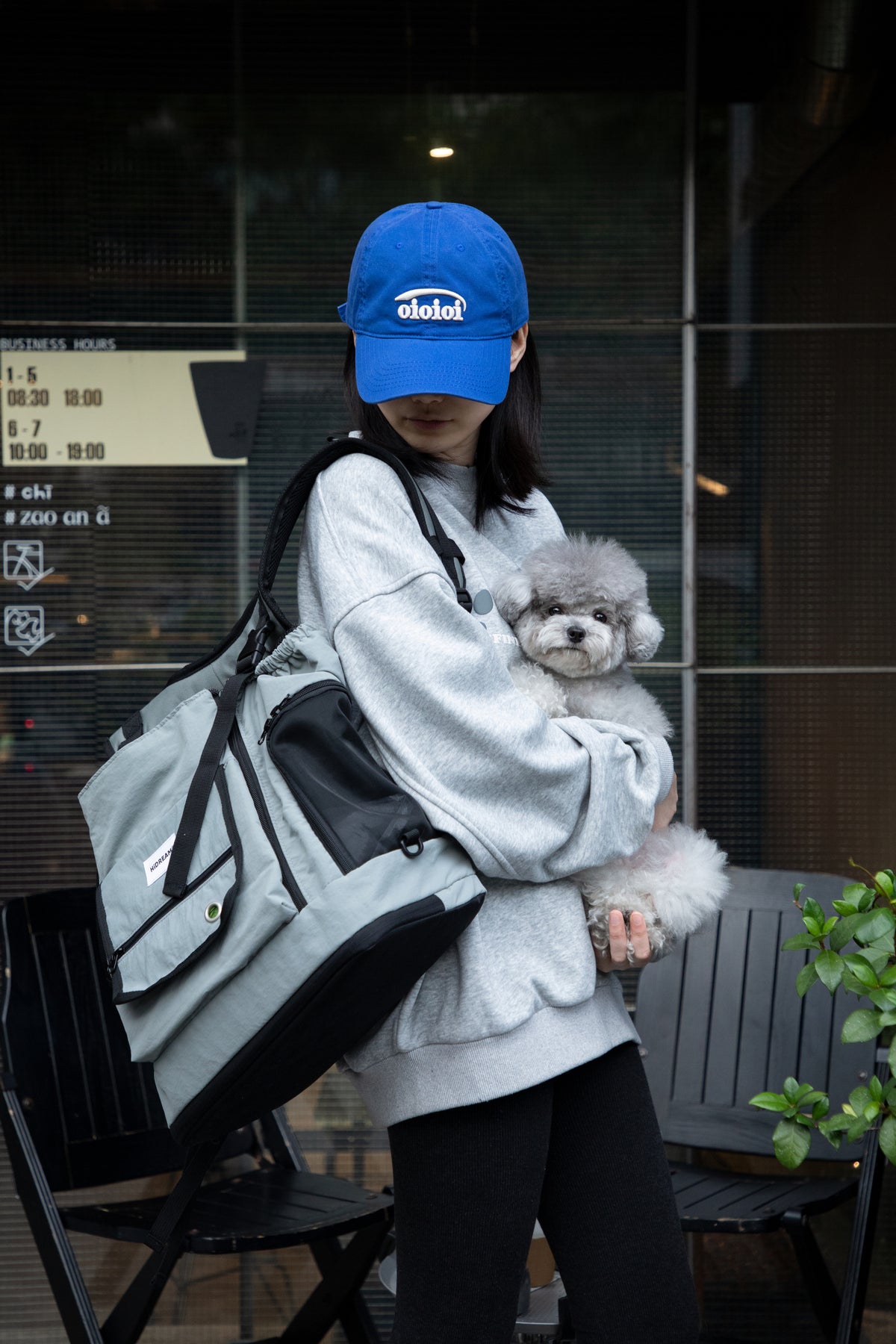 Mountain Style Pet Outing Chest Bag
