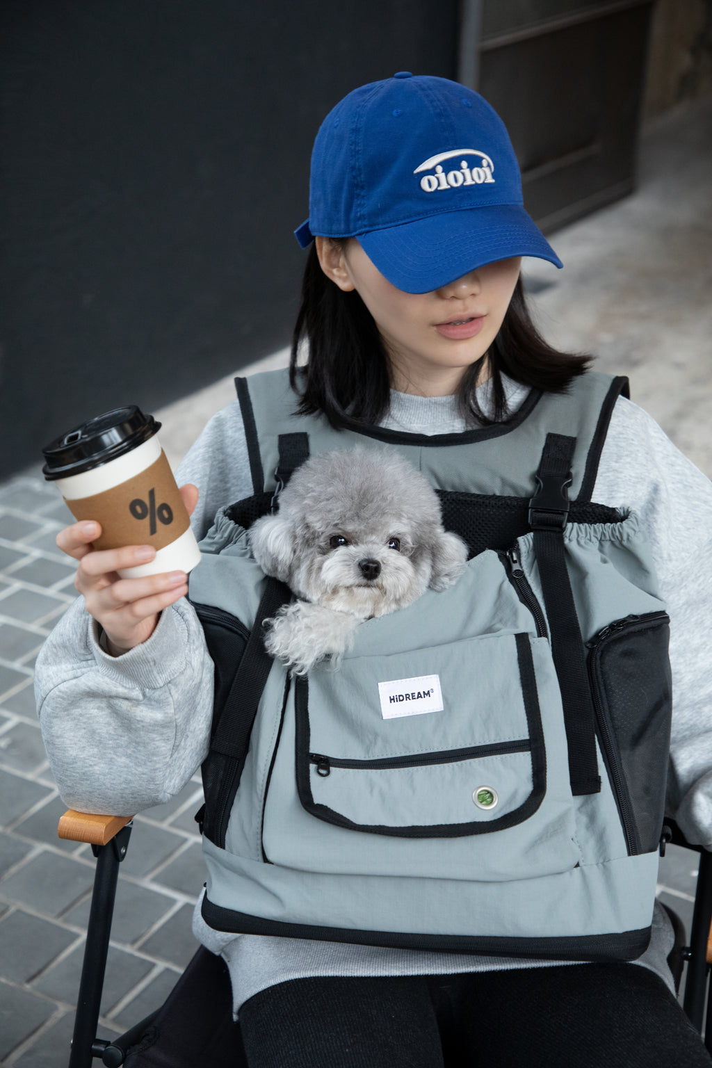 Mountain Style Pet Outing Chest Bag