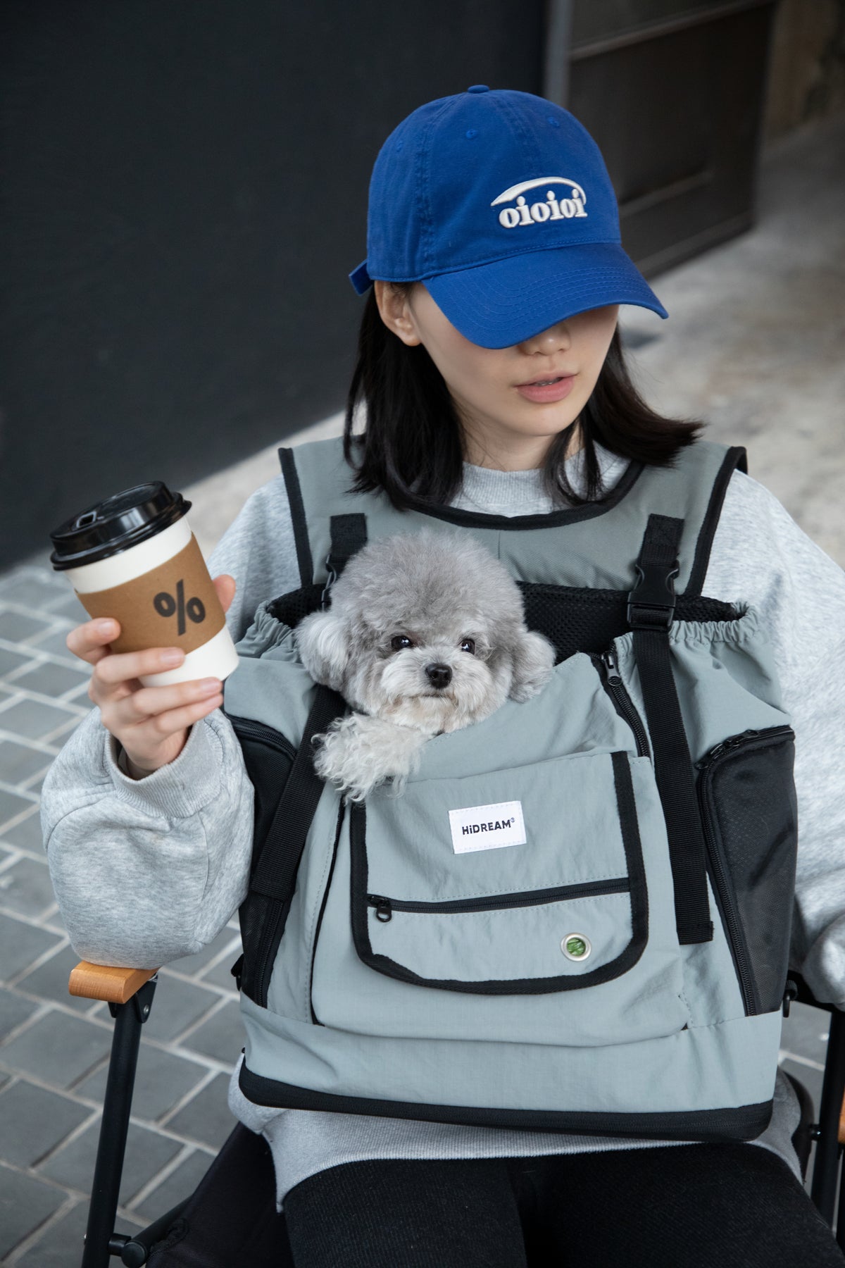 Mountain Style Pet Outing Chest Bag