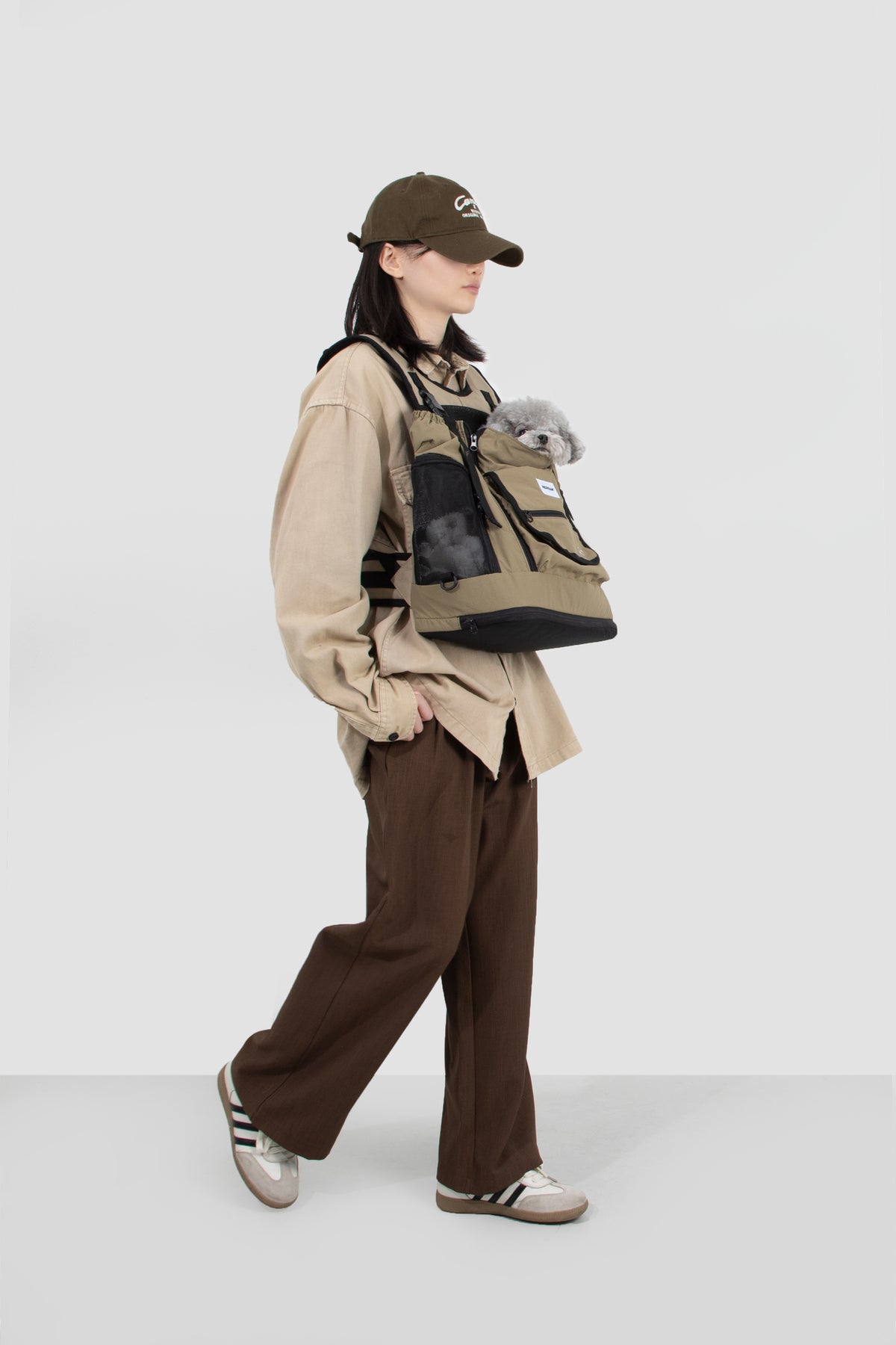 Mountain Style Pet Outing Chest Bag