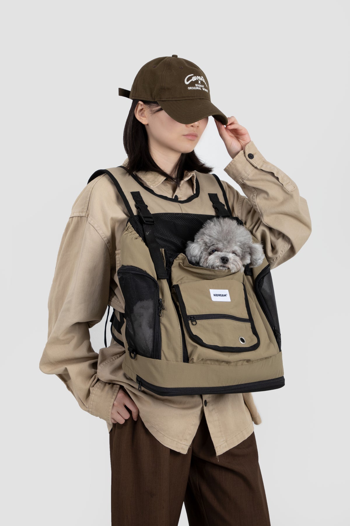 Mountain Style Pet Outing Chest Bag