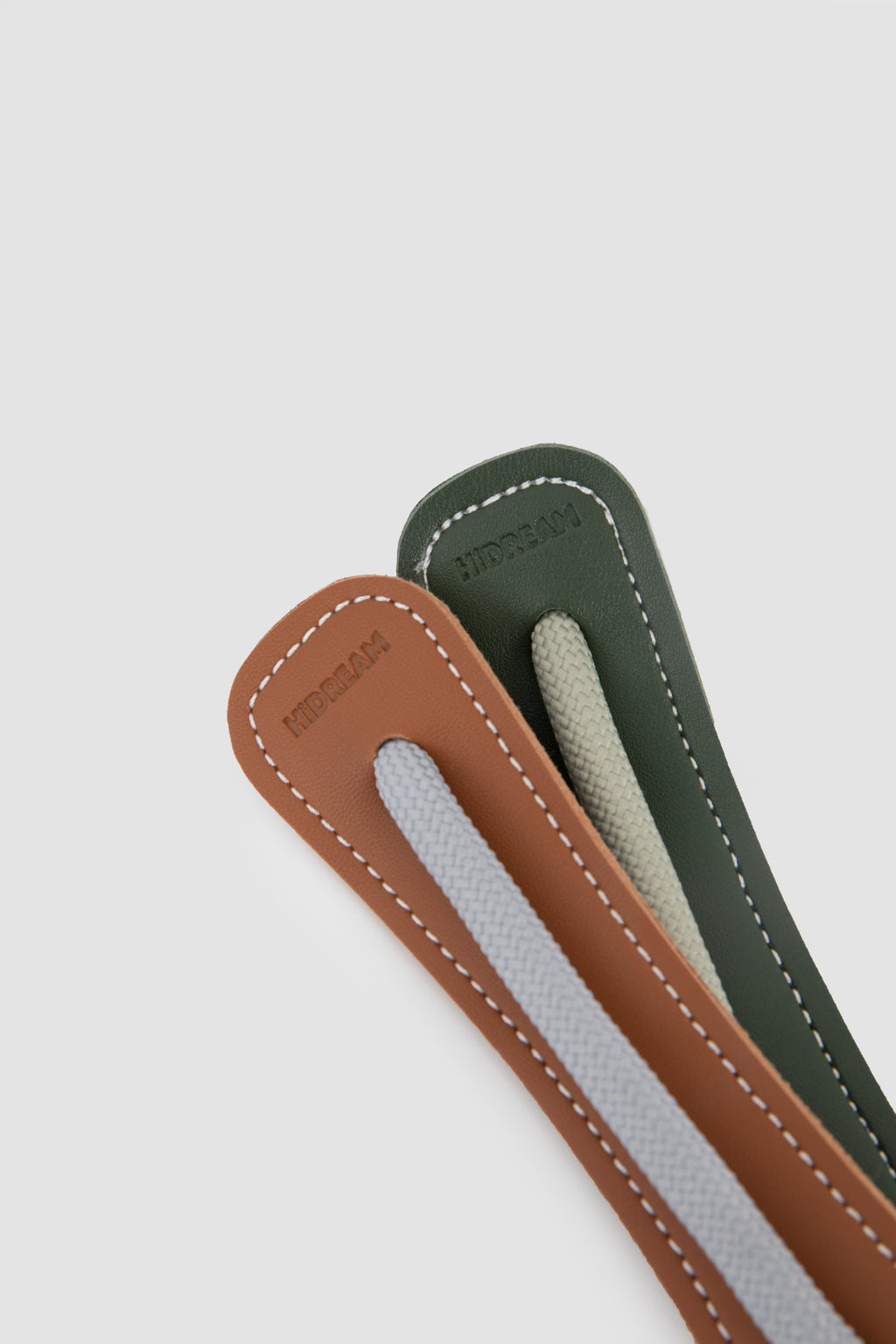 Leather Round Rope Dog Leash