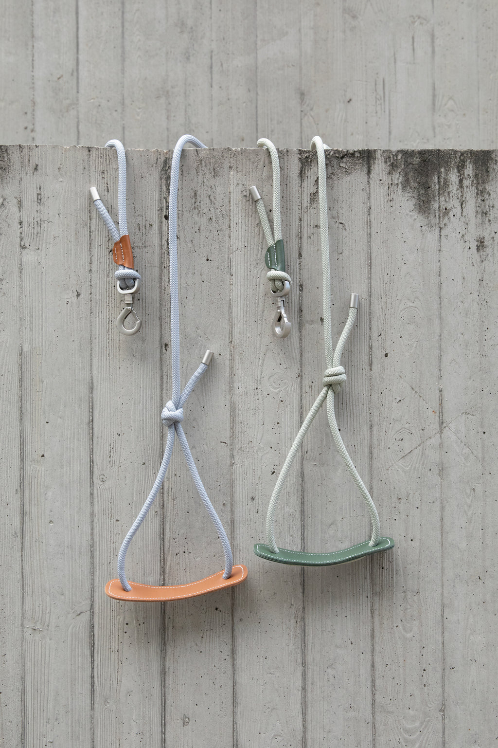 Leather Round Rope Dog Leash