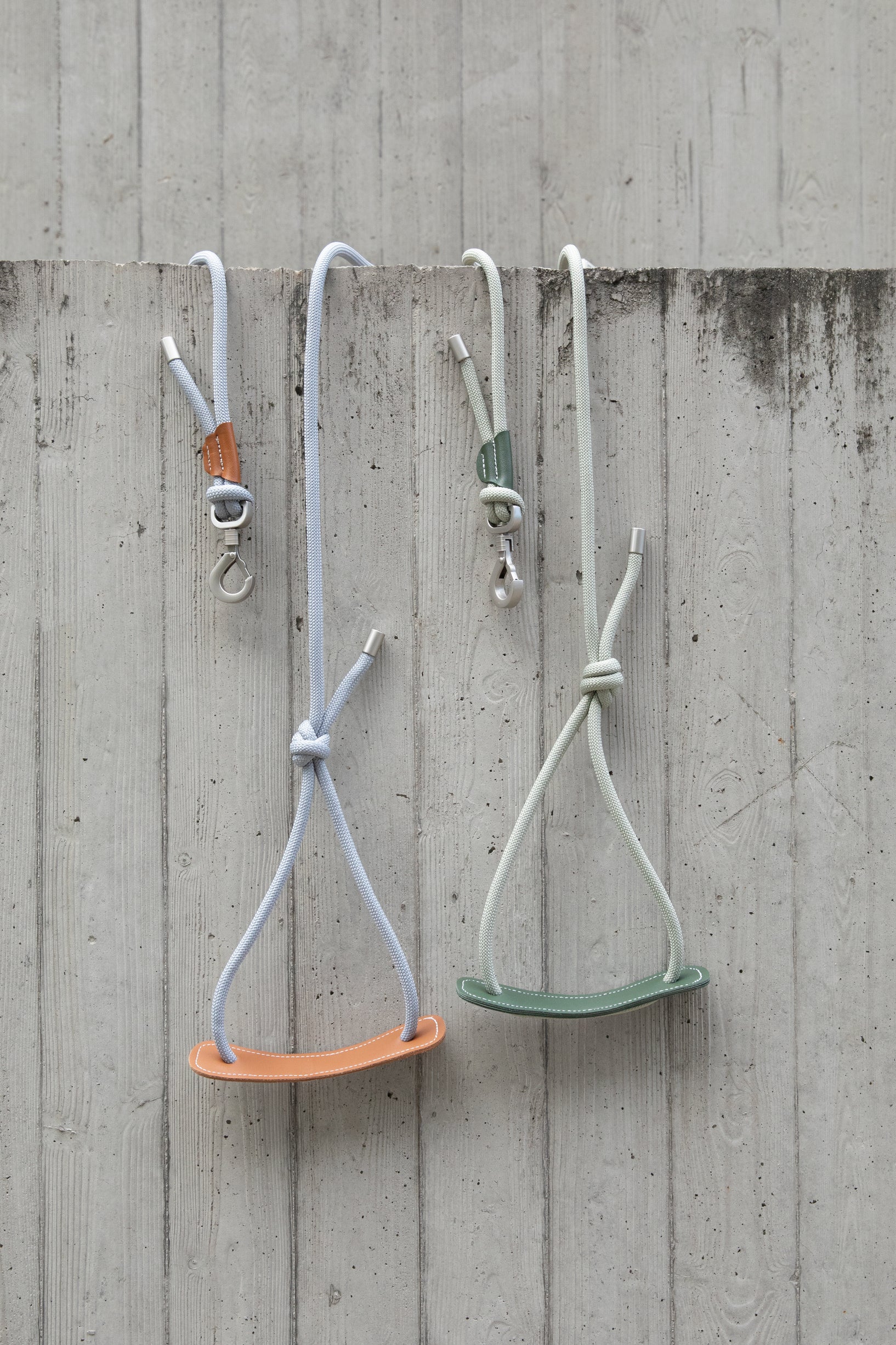 Leather Round Rope Dog Leash