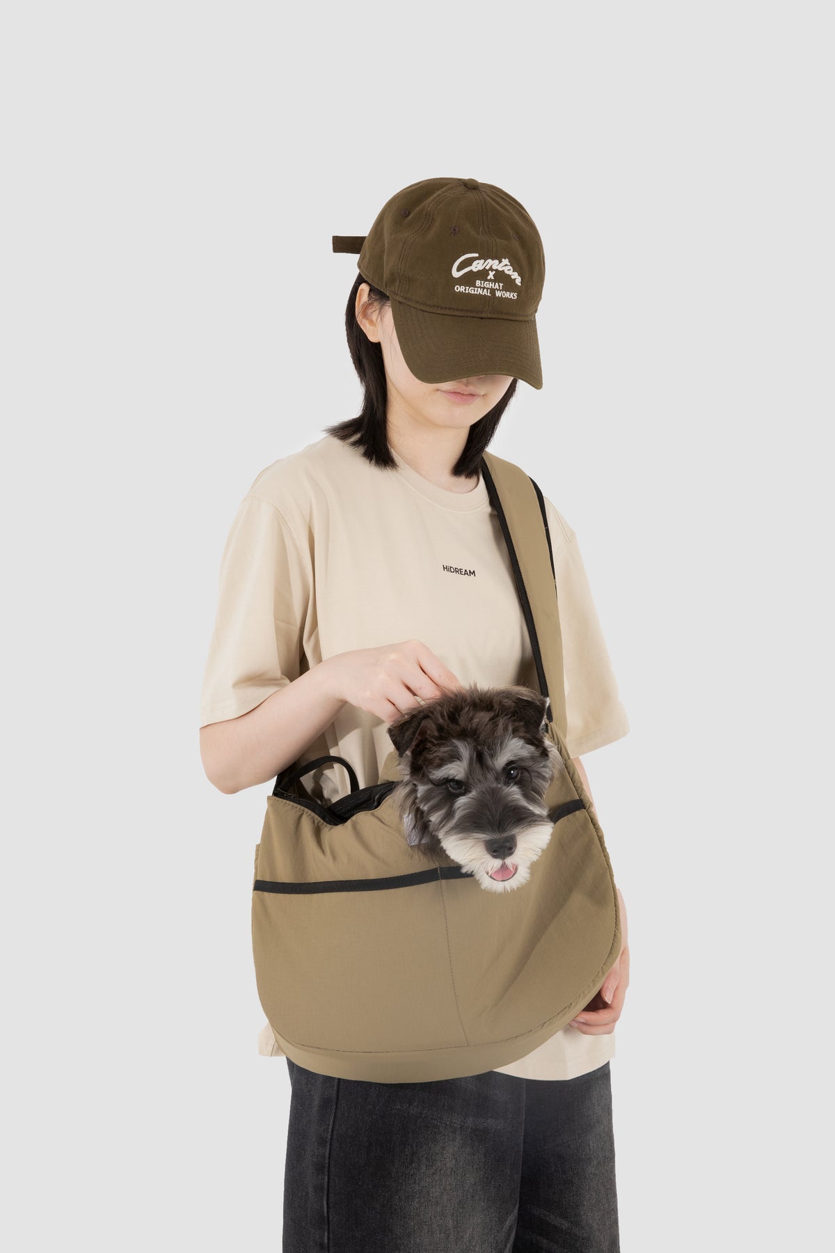Mountain Style Pet Tote Crossbody Bag