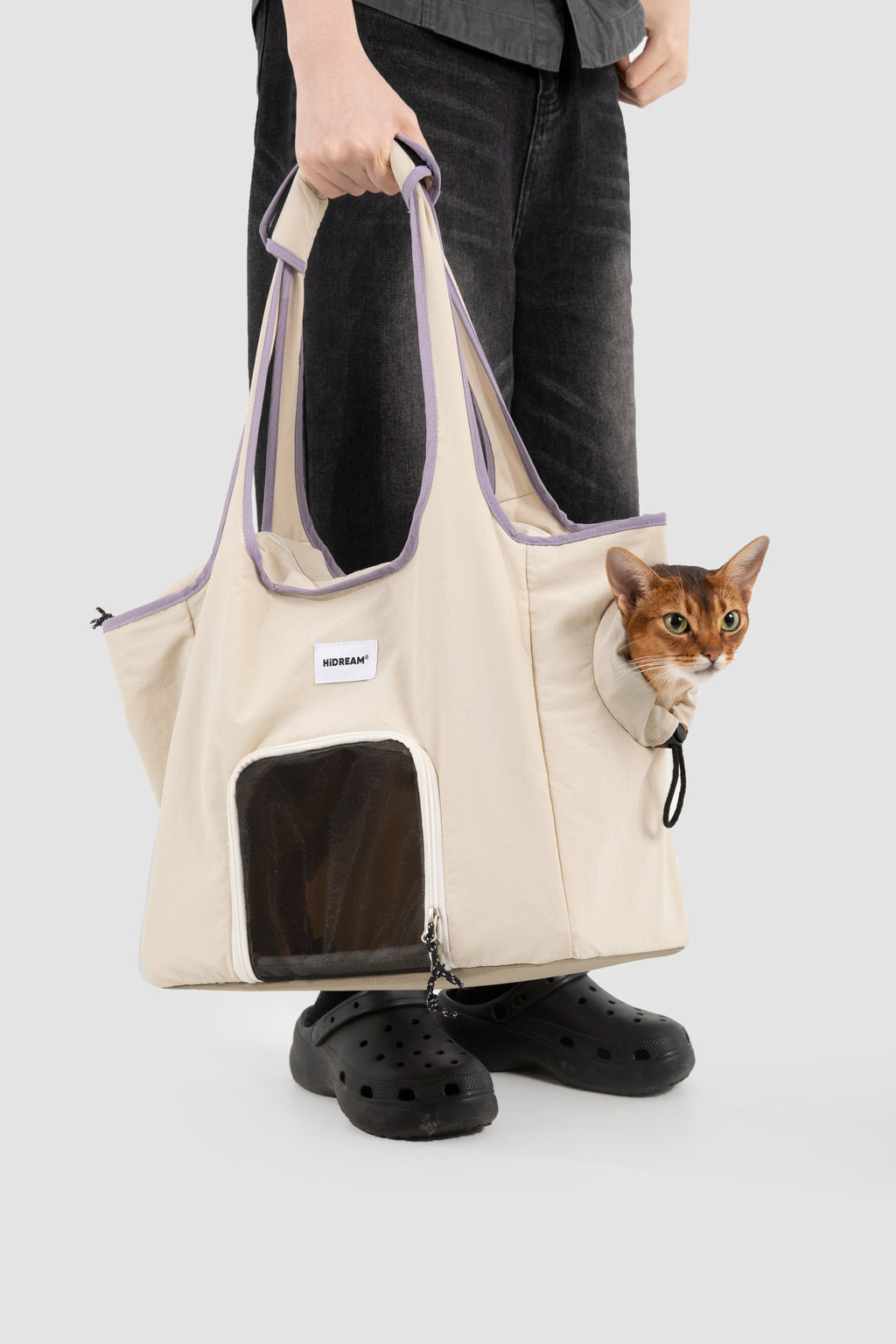 Walking Pet Nylon Shoulder Bag