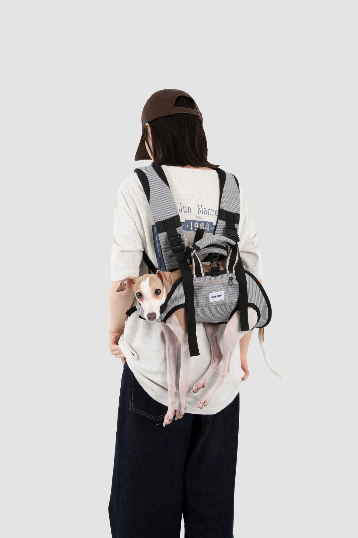 Pet Spine Protection Horizontal Backpack (Ice Silk)