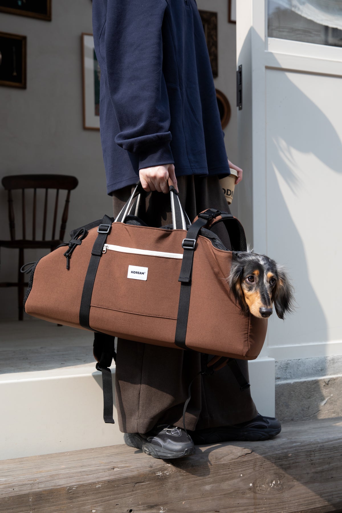 Baguette Pet Outing Backpack - Exclusive Dachshund Editon
