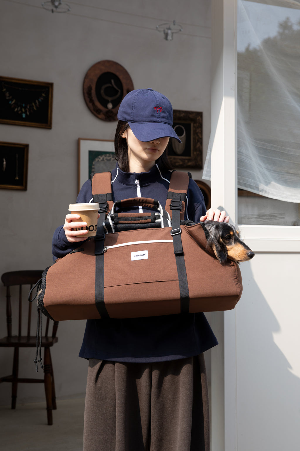 Baguette Pet Outing Backpack - Exclusive Dachshund Editon