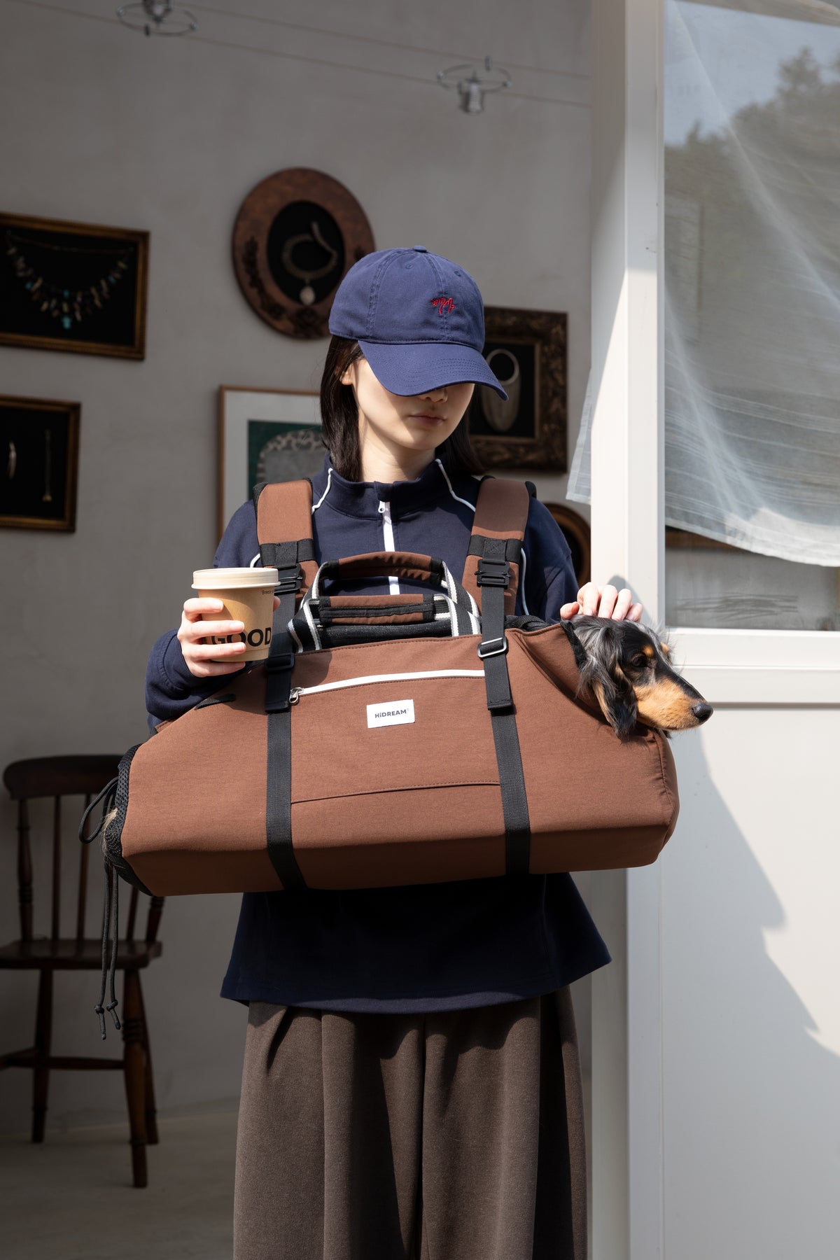 Baguette Pet Outing Backpack - Exclusive Dachshund Editon