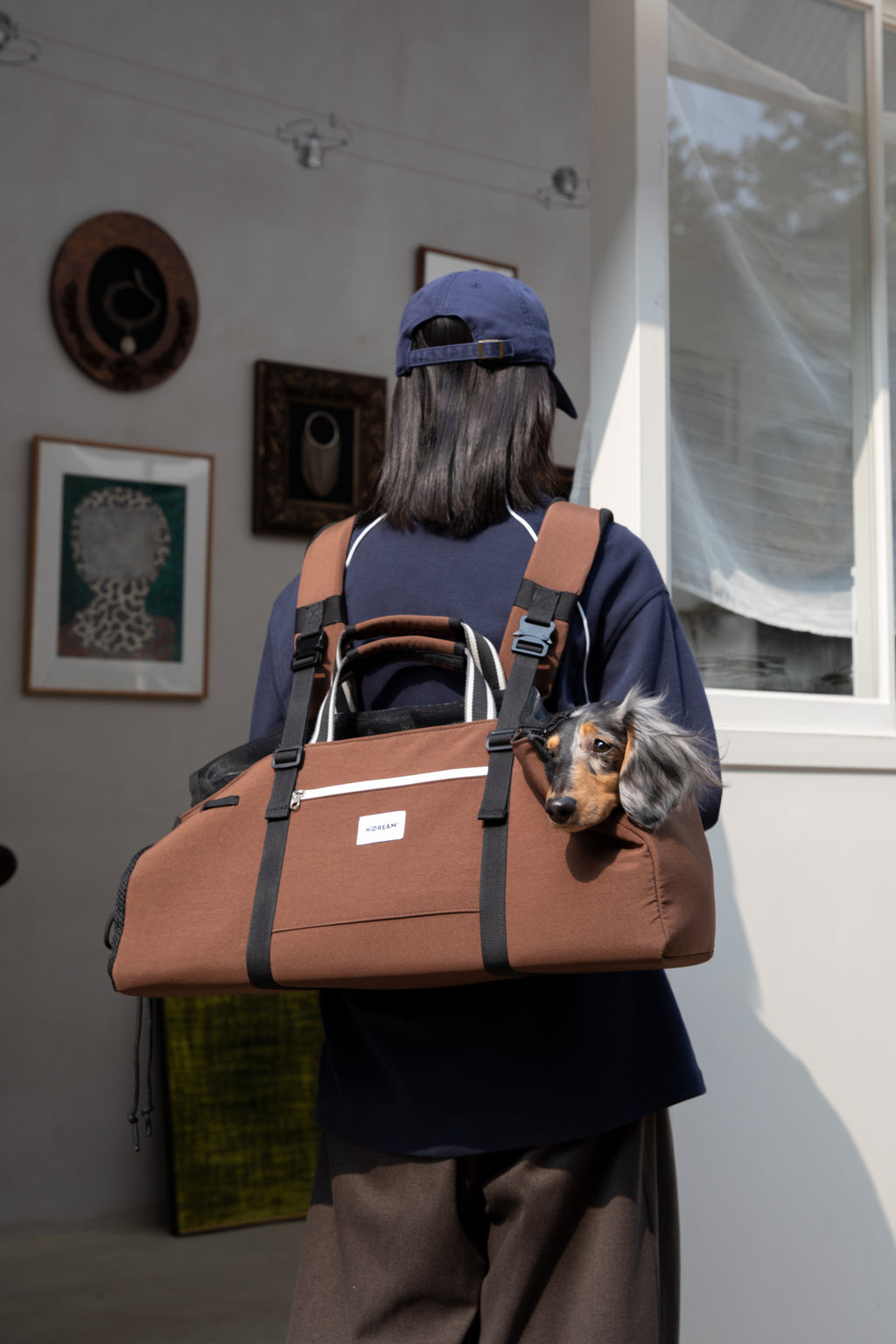 Baguette Pet Outing Backpack - Exclusive Dachshund Editon