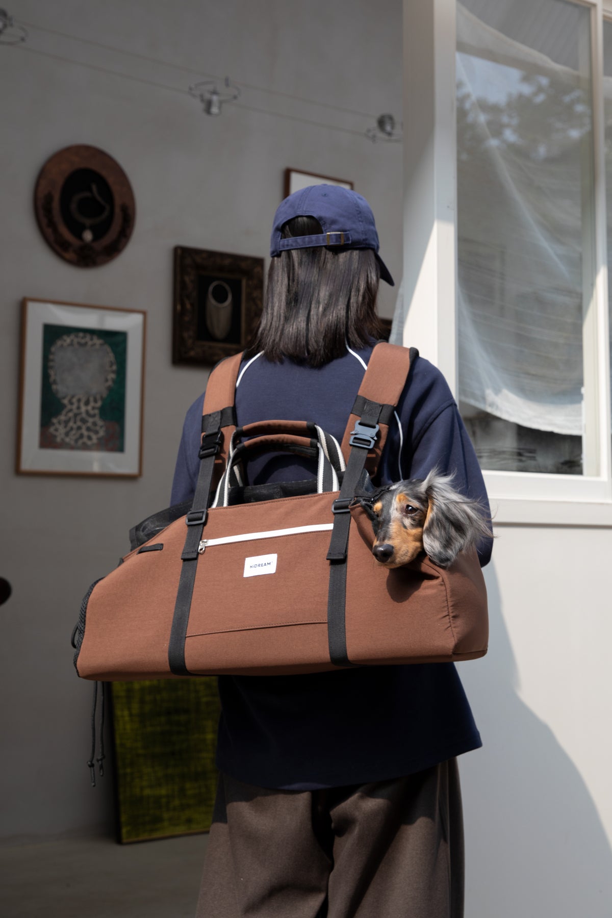 Baguette Pet Outing Backpack - Exclusive Dachshund Editon