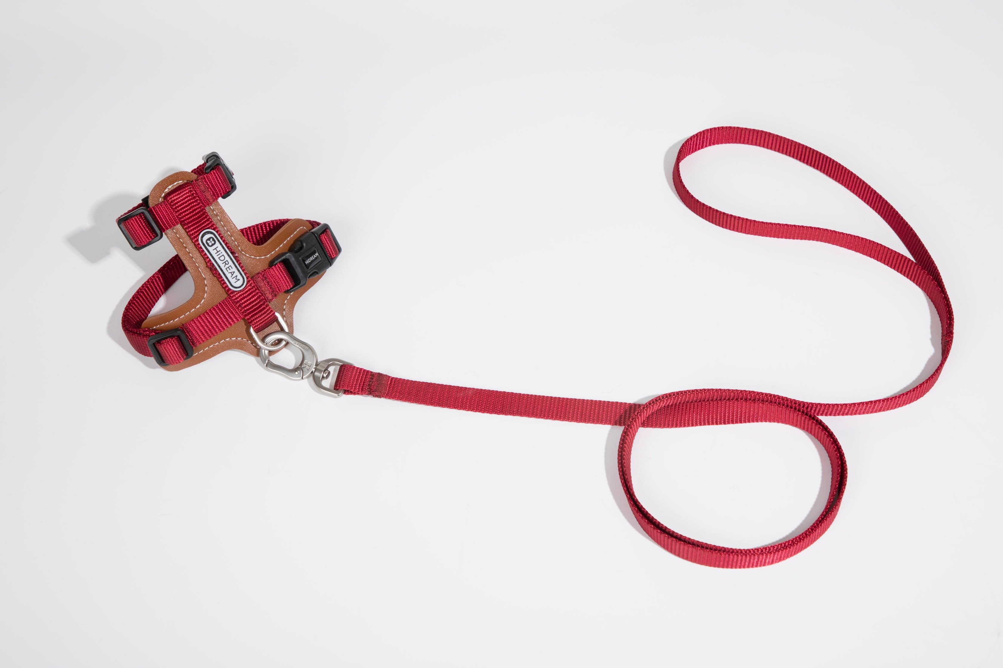 Artisan Leather Cat Harness and Leash Set