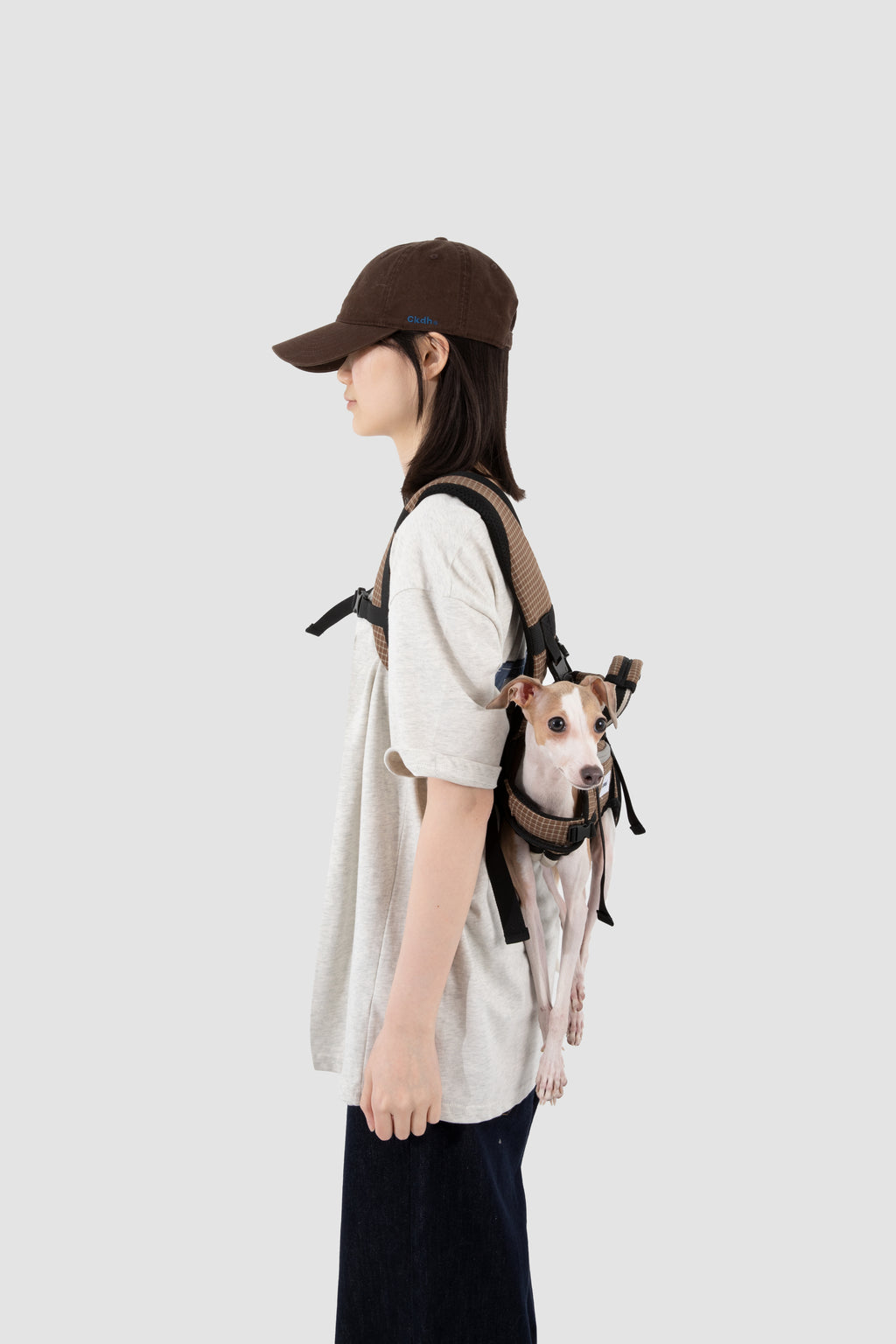Pet Spine Protection Horizontal Backpack (Ice Silk)